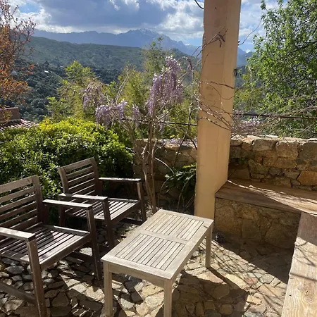 Апартаменты Maison De Village En Balagne Avec Vue Et Exterieur Корбара